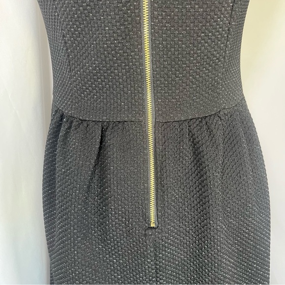 Anthropologie HD in Paris Starry Night Fit & Flare Sleeveless Dress Black/Silver - Picture 9 of 9